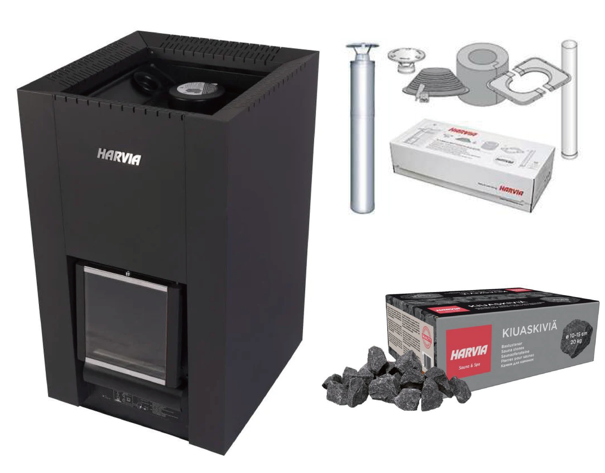 国内在庫即納】HARVIA Linear 16 Black フルセット – サウナハウス